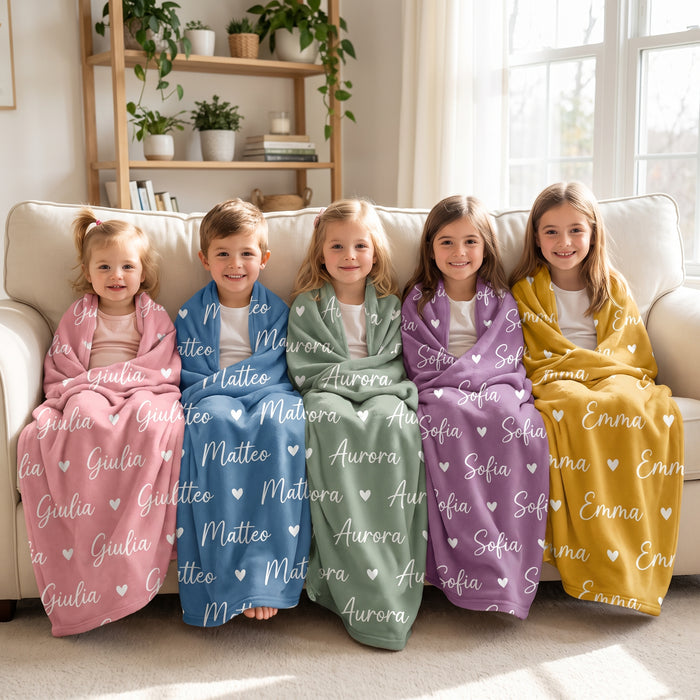 Coccolina – Coperta Personalizzata con Nome
