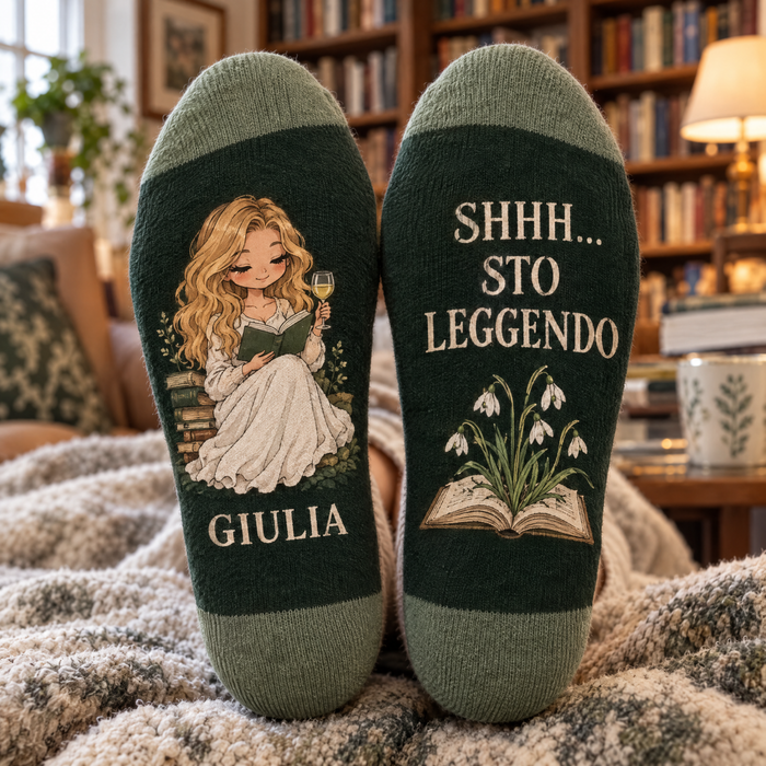 Calzini Personalizzati Ritratto di Famiglia – Regalo Personalizzato