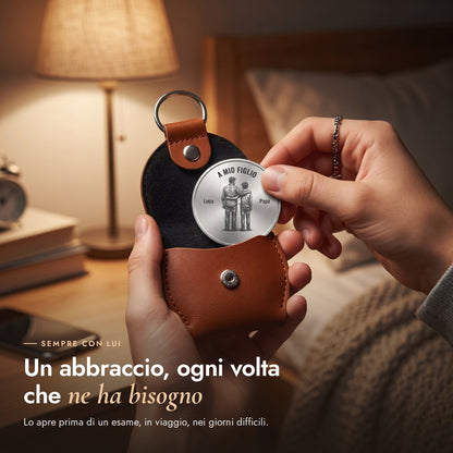 Un abbraccio sempre con sé
