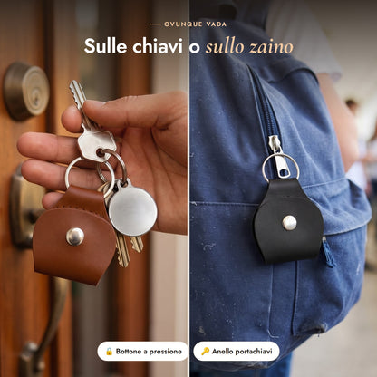 Sulle chiavi o sullo zaino